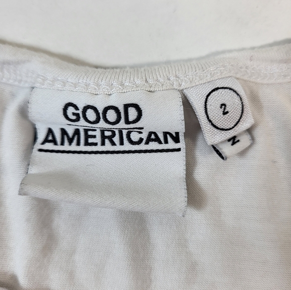 Good American White Crop Knot Top - Picture 6 of 6